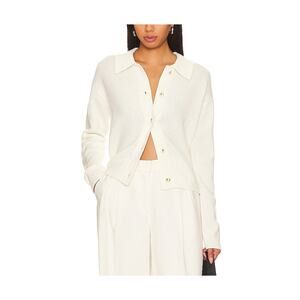 Rue Sophie 'Janie' White Cardigan Size S